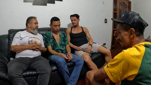 Steamy Debut: Pedros Heart Races as He Experiences First-Time Gay Intimacy Live