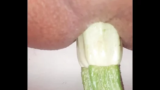 Savoring Every Bite: Hung Stud Delights in Juicy Zucchini Stuffed Deep - XXXGayFun