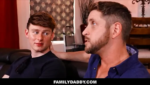 Stepdads Lewd Lesson Prepares Teen for Wild Blowjob Fun on Big Night Out - 18+