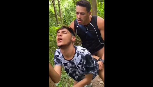 Public Pleasure in the Park: Hung Brazilian Men Crave His Tight Hole