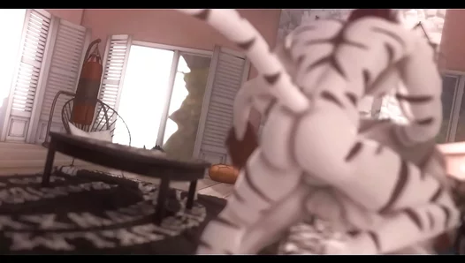 Furry Tigers Intense Yiff Session Ignites Passion in Steamy Gay Hookup – XclusiveFurs 18+