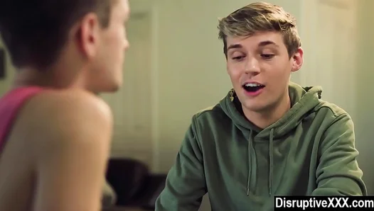 Forbidden Fling: Uncle Seduces Nephews Buddy in Steamy Mnage