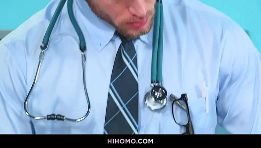 JJ Knights Steamy Medical Exam Turns into Raw, Kinky Threeway – AceEra 18+