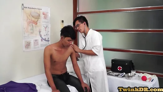 Steamy Doctors Thirst for Young Asian Boy Leads to Pervasive Anal Rendezvous – 18+