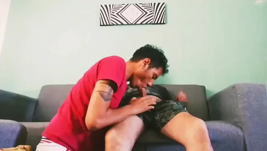 Sultry Summer Lovemaking: Hairy Step-StepDad Devours Nephews Juicy Teen Meat Al Fresco –