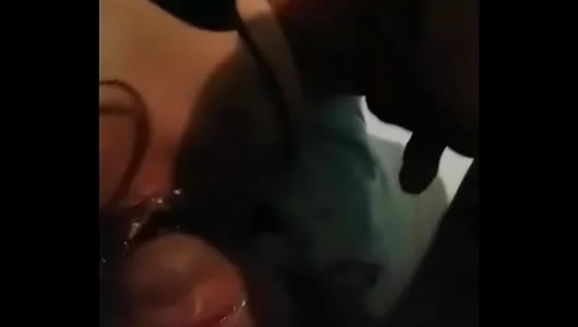 Trans Sensation Takes Deep Throat Punishment, Filled to the Brim with Thick Spunk –