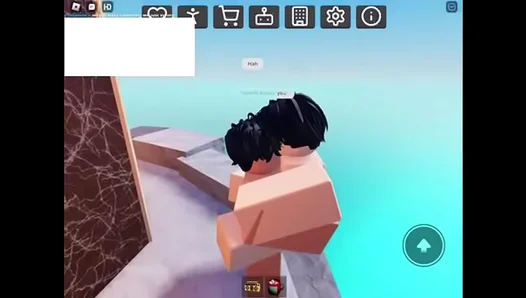 Thick-Cock Thirst: Steamy Gay Action as Roblox Buddy Craves My Hung, Horny Dick