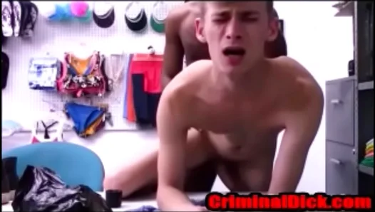 Blonde Cops Best Friend Feasts on Officers Thick BBC Raw – Hungry Interracial Thrill