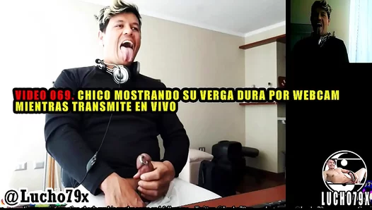 Lucho79x Live Jerk Session: Thrilling Self-Service Exposes His Rigid, Pulsating Dick On