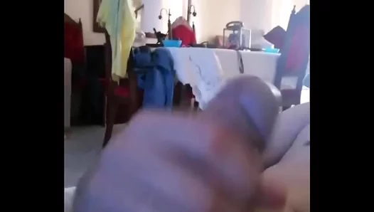 Stunning Teen Exposes Rigid Erection in Sizzling Solo Steam