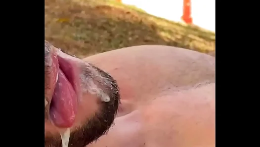 Rafaels Street Blowout: Brazilian Hunk Devours Thick Cock in Public Lust –