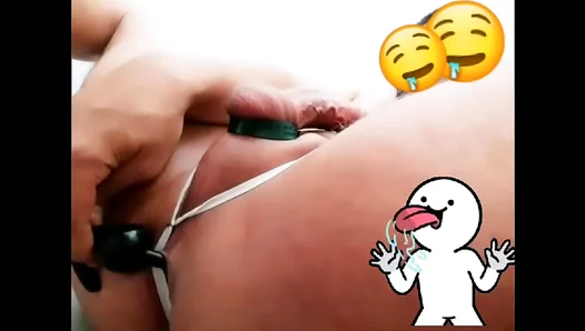 Steamy Solo Session: Amateurs Thirsty Pursuit of Big Dildo Delight - Hardcore 18+