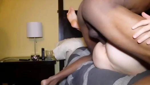 Double Fisting: Black Thug Takes Submissive White Boy for Rough Raw DP – 18+