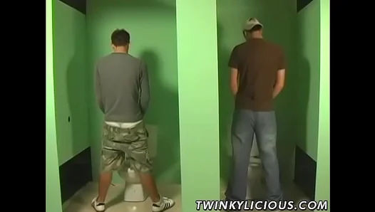 Adorable Twinks Share Intimate DP Glory Hole Thrill - Hung Studs Dominate Tight Holes 18+
