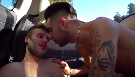 Allen Kings Thick Inked Meat Dominates Sizzling Threesome Orgy – 18+