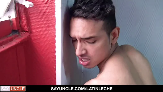 Steamy Shower Seduction: Young Latino Enjoys Older Mans Thirsty Cock – SFP 18+