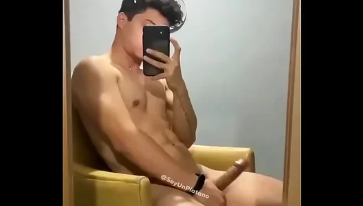 Chacalitos Sultry Outdoor Solo: Showcasing His Muscular Physique in a Steamy, Exposed