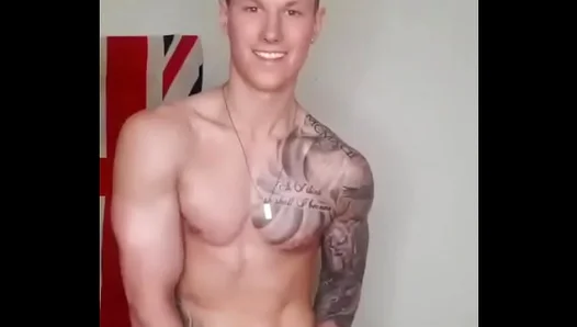 Eager Solo Showstopper: Stroke Display His Thick, Veiny Meat – 18+