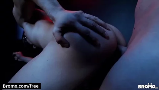 Tattooed Rivals Unleash Rough Bondage Passion: Ass Whipping Ignites Their Desire