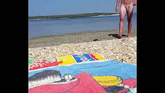 Sun-Kissed Flava: Hung Croatians Get Down and Dirty on Nude Beach – TinyGays 18+