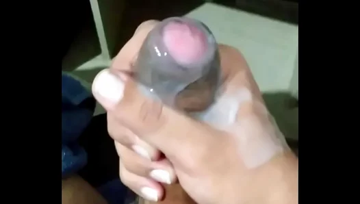Steamy Threesome: Brunette Cutie Takes on Two Thick Dicks in Lewd Gay Porn – 18+