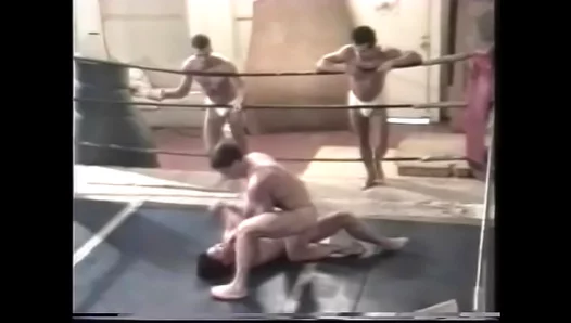 MMA Muscle Monster Dominates Rival in Sizzling Interracial Match-Up