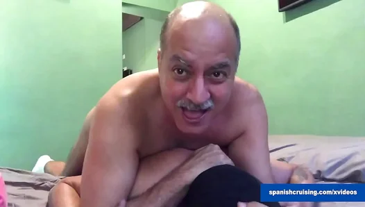 Daddys Steamy Bareback Ride: Thirsty Boy Craves Daddys Hung Meat