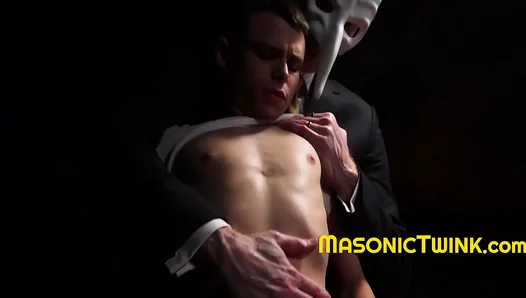 Confessional Sin: Priest Dominates Submissive Twinks Mouth – 18+