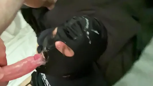 Rough Deep Throat Session: Submissive Slut Enjoys Facefucking by Alpha Stud
