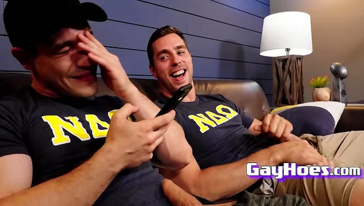 Frat Bros Explore Hidden Desires: Secret Gay Fun Unfolds in Steamy Sessions – 18+