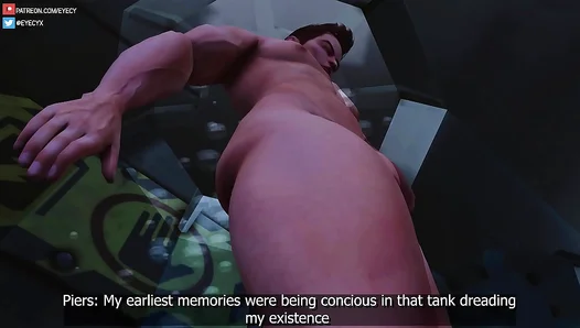 Steamy Sims 4 Animation: Piers Mounts Chris Hard for a Hot Threesome XXX Scene