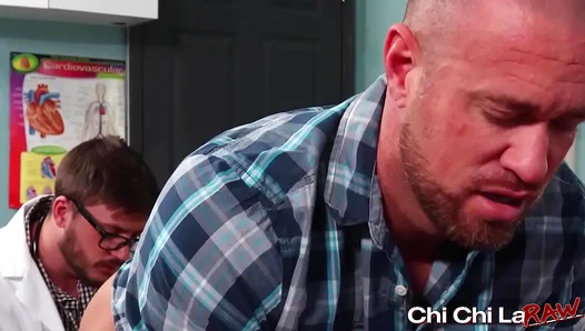 Kyle Hart Lures Dr. Roman into Steamy Exam Room Thirst for Raw Gay Action