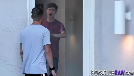 Bareback Brawl: Wild Twinks Swap Spit, Rim Each Other Raw and Take Cock Deep – GayAction