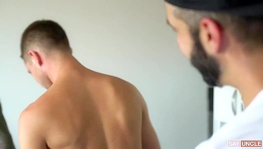 Markus, Ben, Romeo Ignite Passion in Sizzling Daddy-Bear Threesome - XXX