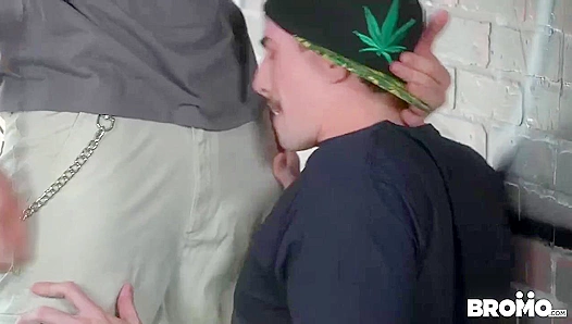 Pierce Jack Gets Drenched in Steamy Public Skate Park Threesome - Hot Wet Gay Action