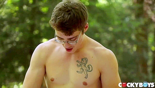 Nico Leon Devours Blake Mitchells Thick Meat in a Wild Woodland Threesome Rampage –