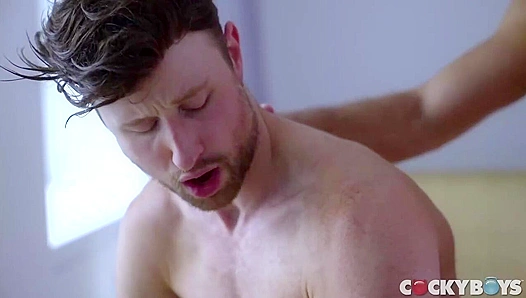 Steamy Shower Frenzy Ignites into Fiery Bedroom Rendezvous – Cory, Drew, Manuels Sultry