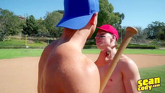 Deacons Sweaty Triumph: Passionate Throat Fucking Reward for Winning at SeanCody
