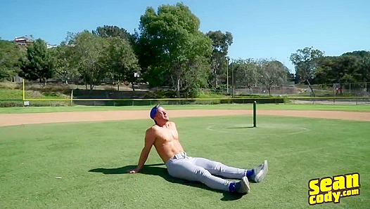 Deacons Sweaty Triumph: Passionate Throat Fucking Reward for Winning at SeanCody