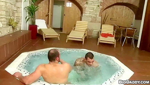 Steamy Sauna Tryst: Tomm James Takes Thick Dick in Public – Exposed