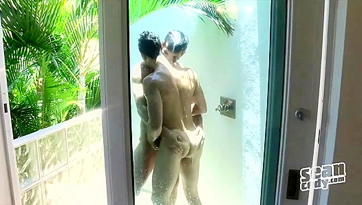 Kaleb Brysens Wild Villa Romp: Steamy Outdoor Fuckfest in the Open Air - SeanCody