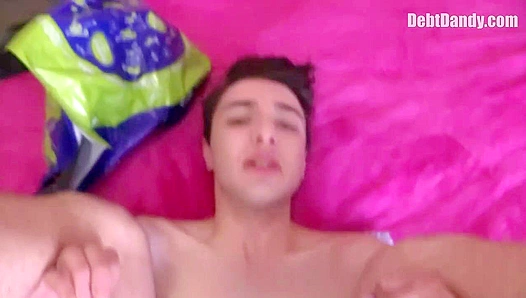 Innocent Boy Sobs in Ecstasy as He Swallows Thick Spunk – DebtDandy