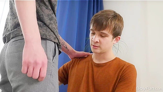 Steamy Rear Action: Liam Rose Impaled on Tim Gottfrieds Thick Meat