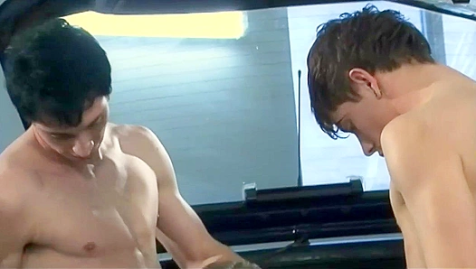 Thomas Dyk Takes a Face Full of Hot Load in Throes of Steamy Gay Sex Frenzy