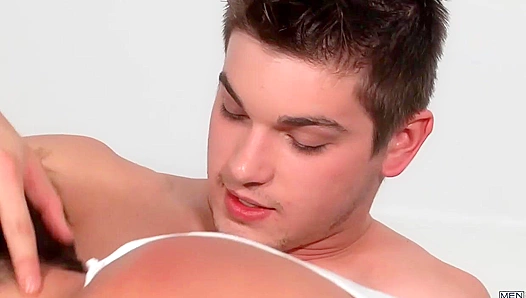 Johnny Rapid Dominates Classmate Andy Taylors Tight Hole with Huge Cock – Steamy Twink Sex