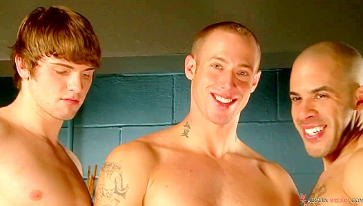 Austin Wilde Leads Trio in Steamy Threeway Thrills with Angelo Romani Campbell Stevens
