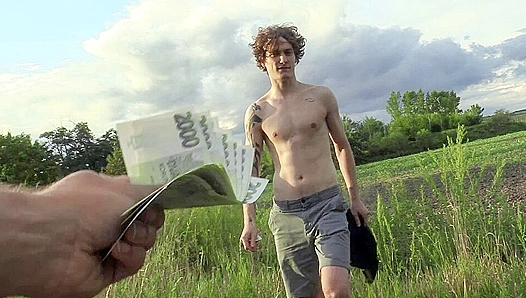 Czech Farmboys Outdoor Adventure: Hung Rugged Lover Pounds Curly Cutie Rough