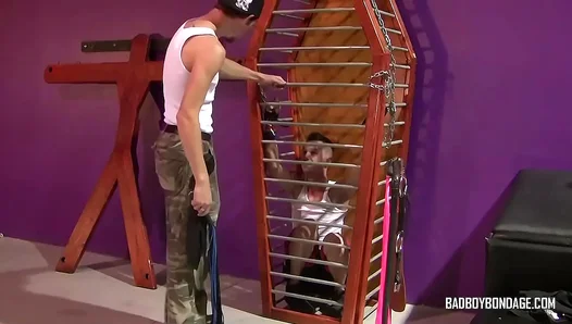 Trapped and Bound, Merlins Tight Ass Submits to Intense BDSM Domination – Twink 18+