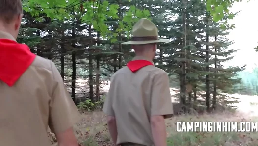 Young Cuties Get Down and Dirty: Anal Fun Raw Oral at the Campout Bash – CampsiteGay 18+