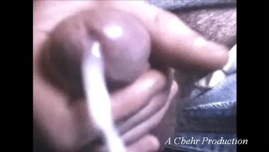 Milk Chugging Frenzy: Rugged Hunk Slurps Down Loads of Creamy Cum
